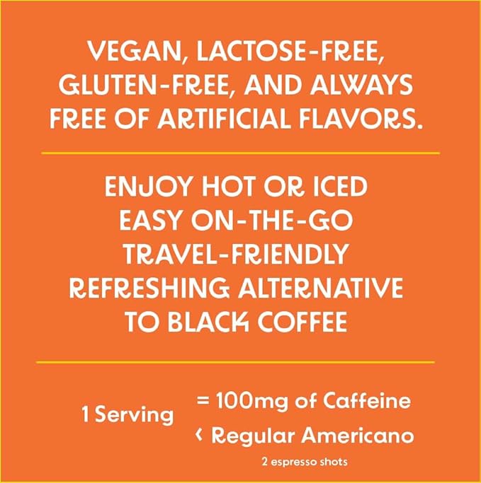 KimlyParc Premium Instant Coffee Original Korean Latte with Vegan Creamer, Organic Unrefined Cane Sugar, Himalayan Pink Salt - Vegan Latte Lactose & Gluten free(10 Single Serve Packets)
