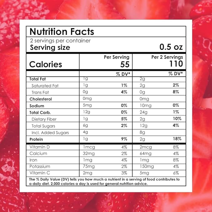 YoGut Freeze Dried Yogurt Snack, Strawberry, 6 Pack, Healthy Snacks for Kids, Toddlers & Adults, Gluten Free, Non GMO, With 5 Billion Live Probiotics, Vitamins & Minerals, Individual Snack Packs