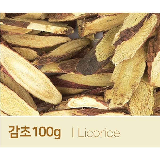 GAGOPA Korean Ingredients Expertly Dried and Roasted Caffein-Free Natural and Healthy Herbal Tea Grown in South Korea Pure with Rich Flavor (Dried Liquorice Root)
