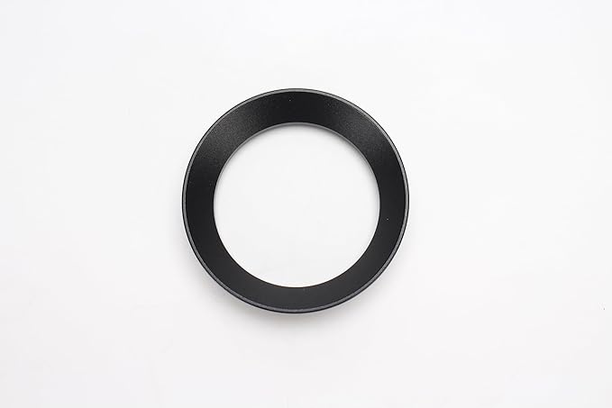 Magnetic Espresso Dosing Funnel, Coffee Dosing Ring, Anodized Aluminum with 8 Magnetized Compatible with 58mm Portafilter, Black