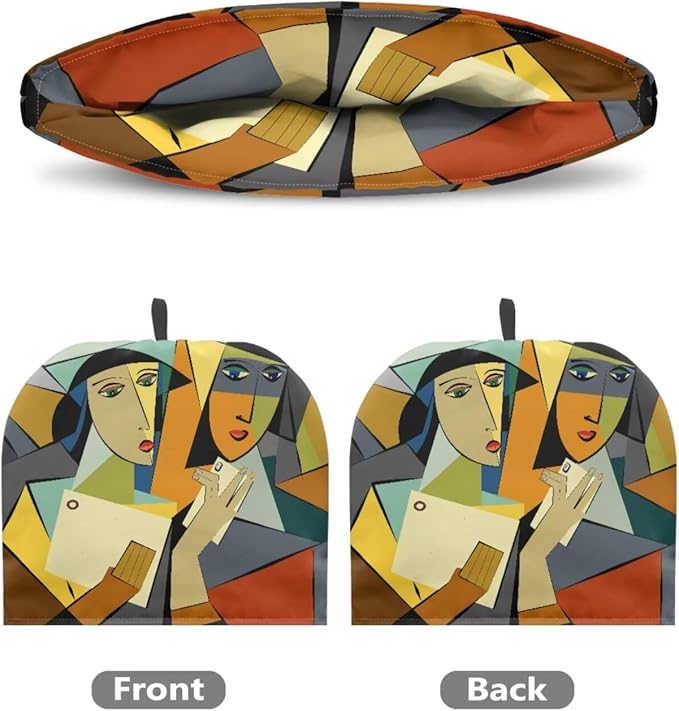 Guernica Print Tea Cosy for Teapots Dust Cover Insulated Kettle Cover Breakfast Warmer for Home Kitchen Decorative Accessories