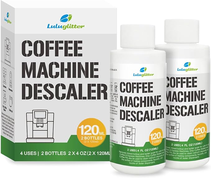 Coffee Maker Descaler, Universal Descaling Solution For Coffee Makers & Espresso Machines,Coffee Maker Cleaner And Descaler, Limescale Remover