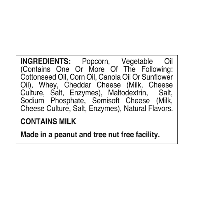 Utz Popcorn, White Cheddar ??.75 oz. Bags (60 Count) ??Baked with Real Cheese, Tasty Individual Snacks to Go, Cholesterol Free, Trans-Fat Free, Gluten Free Snacks
