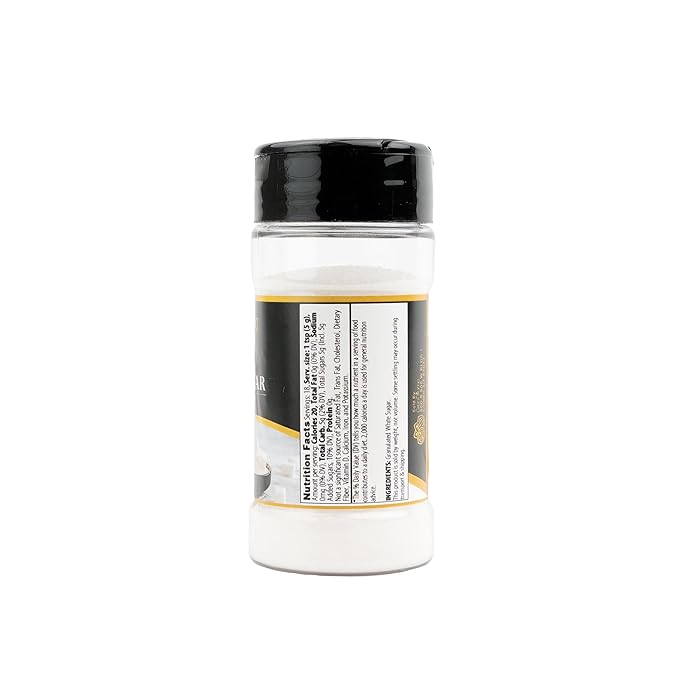 GranAroma White Table Sugar, Crystal Clear Sugar, Rich and Pure (3.2 Ounce)