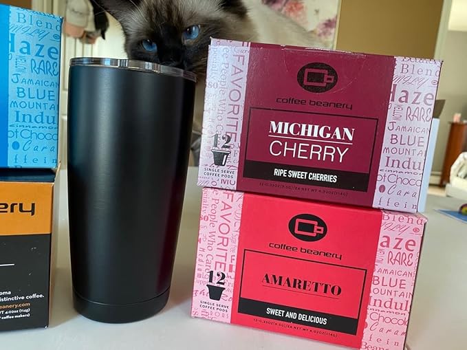 Michigan Cherry Coffee Pods by Coffee Beanery | 12ct Medium Roast Arbica Coffee
