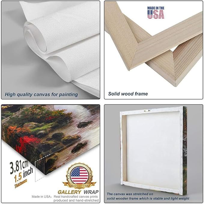 Personalized Custom Canvas Prints, Photo on Canvas Transform Your Photos into Stunning Framed Wall Art-Digitally Printed Photo to Canvas - Ideal for Home Decor, Gifts (20L?쐘40W" 50x100cm)