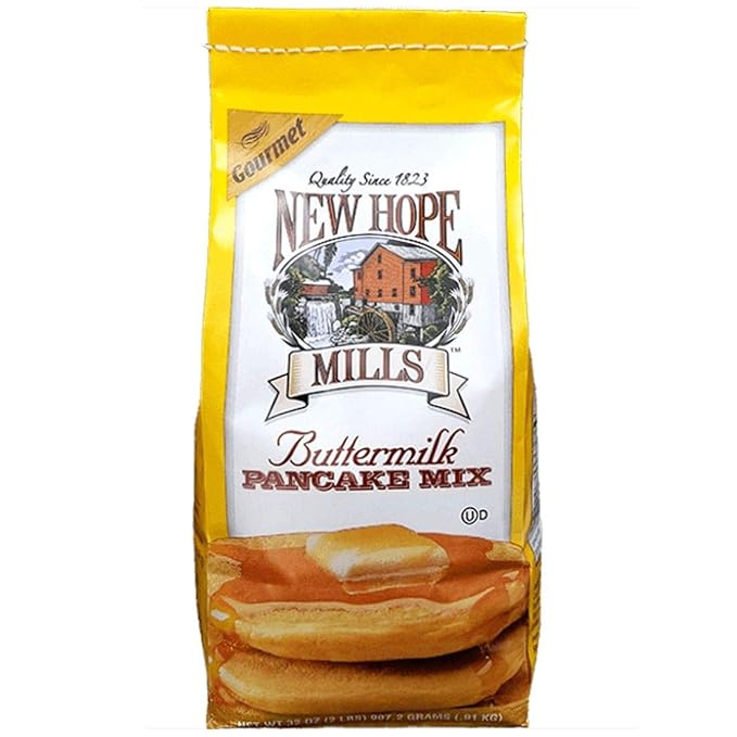 Buttermilk Pancake Mix, New Hope Mills, 2-Pounds (1)