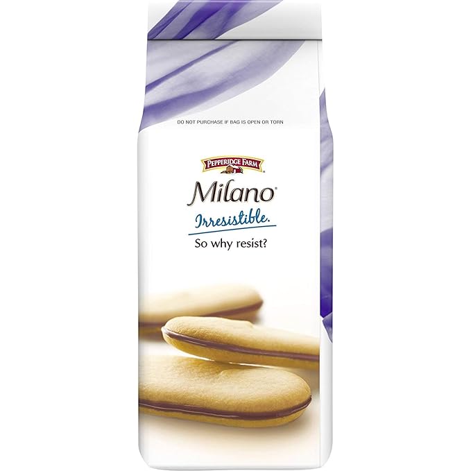 Pepperidge Farm Milano Cookies, Double Milk Chocolate, 7.5 Ounce (Pack of 3)