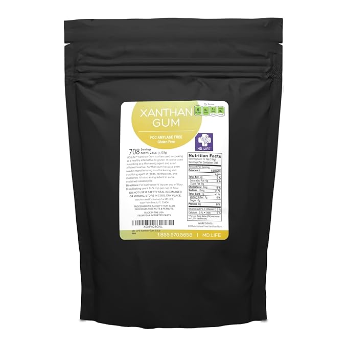 MD. Life Xanthan Gum for Baking - 2.5 Pounds