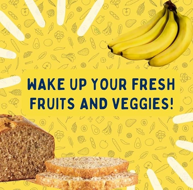 Concord Foods Banana Bread Mix - Easy Homemade Delight - Just Add Bananas, Egg, and Water! 13.7 Oz (Pack of 4)