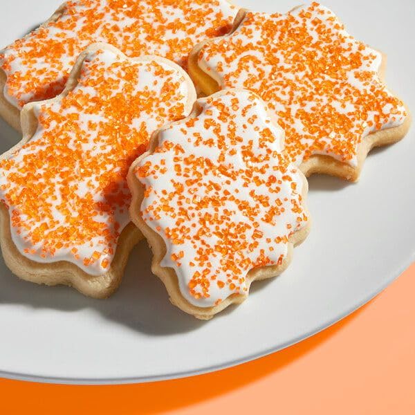 Halloween Sprinkles 4 Cell Candy Eyeballs, Pumpkin Confetti, Orange Sanding Sugar, Orange White Black Nonpareils Jimmies & Sugar Pearls | Cake Cookie Cupcake Decorations for Halloween Party Baking Supplies 6.5oz