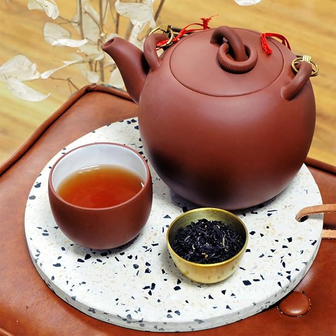 Palais des Th챕s - Organic Indian Wellness Black Tea for Digestion with Turmeric, Holy Basil, and Lemon - 3.5oz Loose Leaf Metal Gift Tin