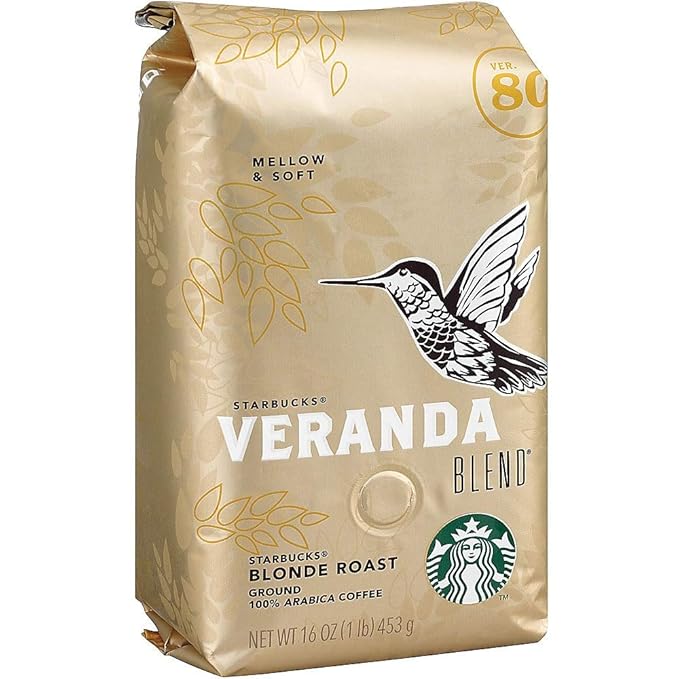 Starbucks - SBK11019631 Premium Blonde Roast Ground Coffee, 1 lb