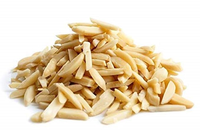 Raw Natural Slivered Compares To Organic California Almonds (2 Lbs.) - A Delicious & Tasty Treat - Great as a Snack & Salad Topper - Super Healthy - Farm Fresh Nuts Brand
