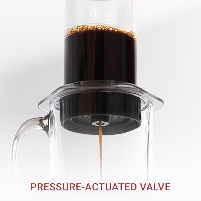 AeroPress Flow Control Filter Cap, No Drip Filter Cap for AeroPress Portable Espresso-Style Coffee Maker, Specialty Method Coffee Maker
