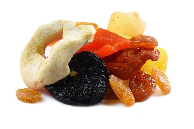 Fresh Quality Gourmet Dried Mixed Fruits | Enjoy a Great Burst of Multiple Juicy and Tasty Flavors | Packed with Nutrients | (5 LB) By Farm Fresh Nuts