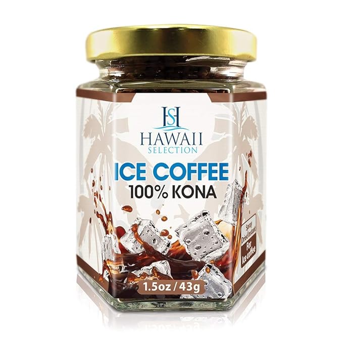 Hawaii Selection/ Ice Coffee 100% Kona/ Spray Dried Instant/ 1.5 oz (43g)