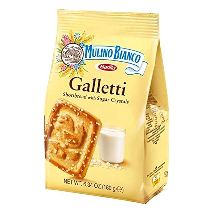 Mulino Bianco Galletti Cookies Pack of 10 (6.34 Ounce) Bag