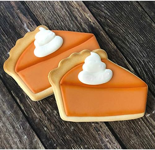 Pumpkin Pie Slice Cookie Cutter 4.5" Made in USA by by Ann Clark Cookie Cutters