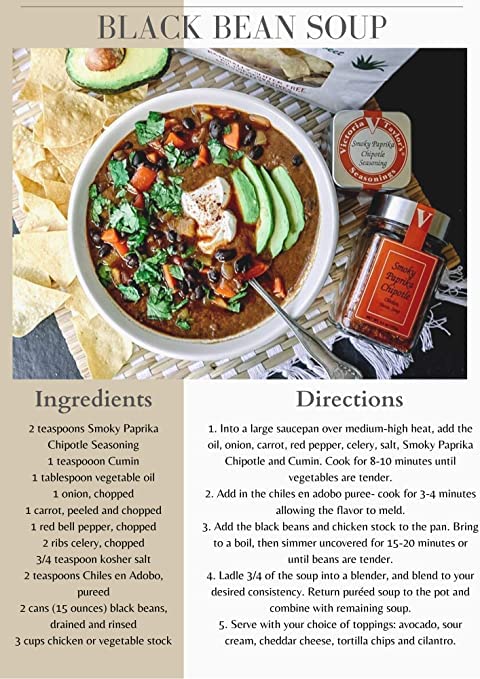 Smoky Paprika Chipotle- 2.3 Ounce Resealable Pouch ??The ultimate balance of mesquite smoke with savory and sweet. BBQ Season Perfection. (2.4 Ounce Pouch)