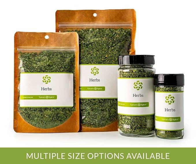 Savory Spice Marjoram - Dried Marjoram Leaves, Herb Seasoning | Use Marjoram to Season Beef, Lamb & Veal - Add to Soups & Stews, Make Marjoram Tea (Medium Jar - Net: 0.4 oz)
