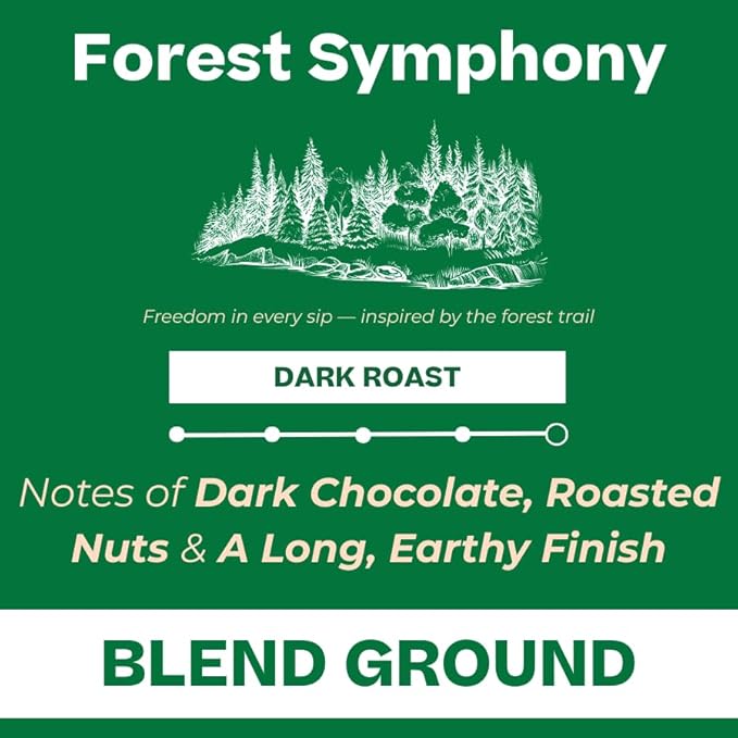 Conihat Ground Coffee - Vietnamese Premium Arabica & Robusta Blend, Dark Roast, Dark Roast, Dark Chocolate & Roasted Nut Notes, Bold & Long Aftertaste, Low Acid, Single Origin, Hand-Picked, 8.8 Oz Bag