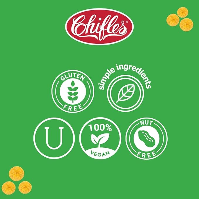 Chifles Maduritos Sweet Plantain Chips - 24 Individual 1oz Bags - Sweet Plantain Snacks - Less Fat than Most Potato Chips - Tasty Vegan Snacks, Gluten Free - 24 Pack
