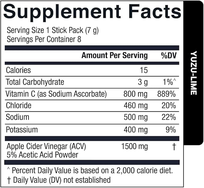 Essential Elements Hydration Packets - Electrolytes Powder Packets Sugar Free - 48 Stick Packs of Electrolytes Powder No Sugar - Electrolyte Water Drink Mix with ACV & Vitamin C - Variety Pack