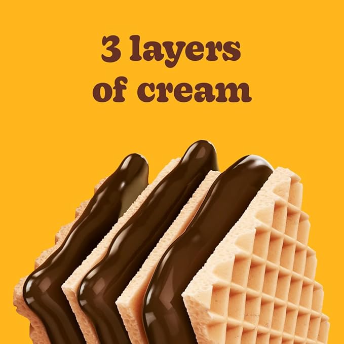 Bauducco Wafer Cookies Tropical Nut Fusion Bundle - Coconut, Hazelnut, and Peanut Butter, 5.0 oz each flavor (Pack of 3)