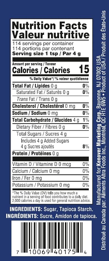 Gefen Confectioners Sugar, 16oz in Resealable Container | Powdered Sugar (2 Pack = 2 lbs) Corn Free | Gluten Free | Premium Confection Sugar | Kosher (including Passover)