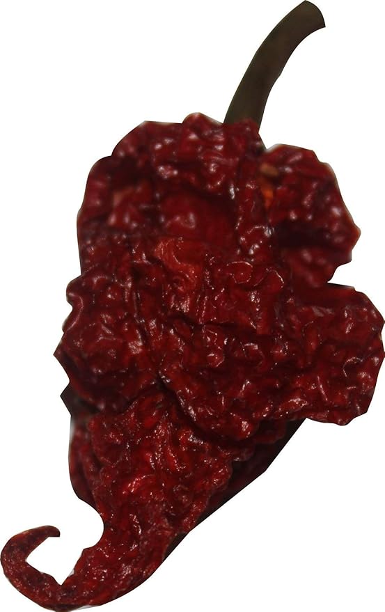 Carolina Reaper Chili Peppers Wicked Reaper World's Hottest Dried Spice Pack 5 +2 Free