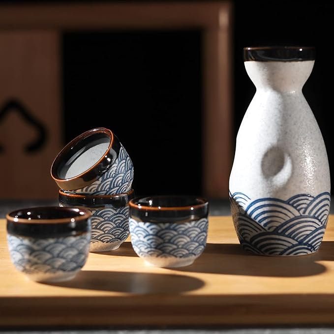 Sake Cups Set Japanese Ceramic Sake Cups Small Tea Cup