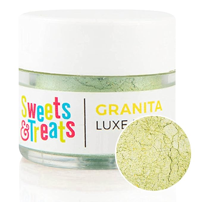 Luster Dust Edible Cake Decorations, Edible Luster Dust for Cakes, Lime Green Edible Luster Dust for Cupcake Decorations, Cake Drip, Edible Paint, Lime Green Edible Shimmer Dust for Drinks