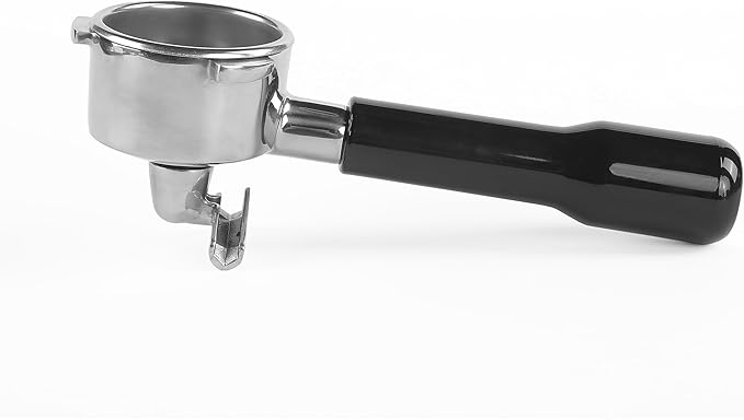 Espresso Portafilter 54mm Double Spout Compatible with Breville Bambino Plus (BES500) Infuser (BES840XL) 54mm Breville Barista Series-ABS Handle - Stainless Steel Filter Basked Included