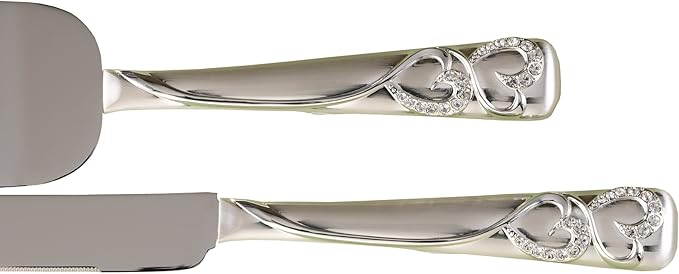 Sparking Love Cake Knife and Server Set, Standard