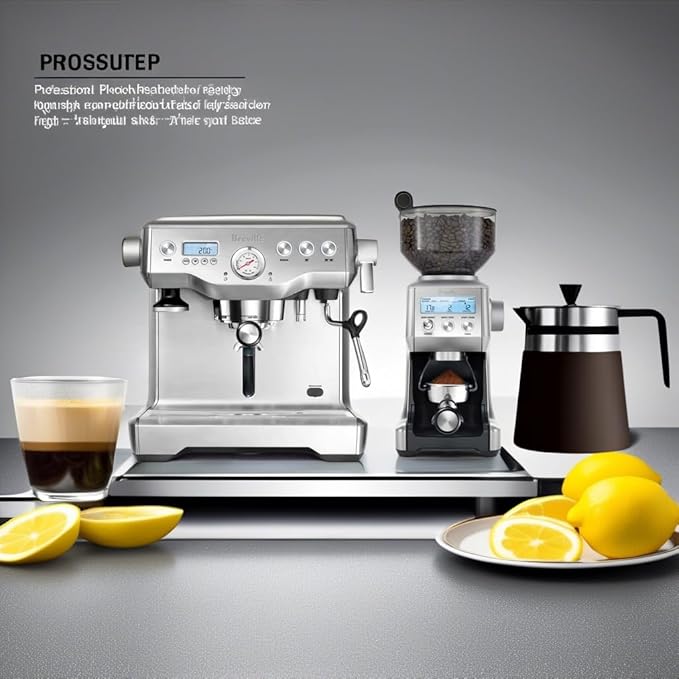 Breville Dynamic Duo Dual Boiler Espresso Machine and Smart Grinder Pro Package, Stainless Steel - BEP920BSS