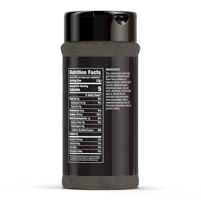 Kosmos Q The Best Prime Steak Rub, Bold BBQ Meat Dry Rub & Steak Seasoning with Garlic, Onion, Spices & Smoke Flavor, For Ribs, Pork Chops, Chuck Roast, Brisket & More, 14.4 Oz Shaker Bottle