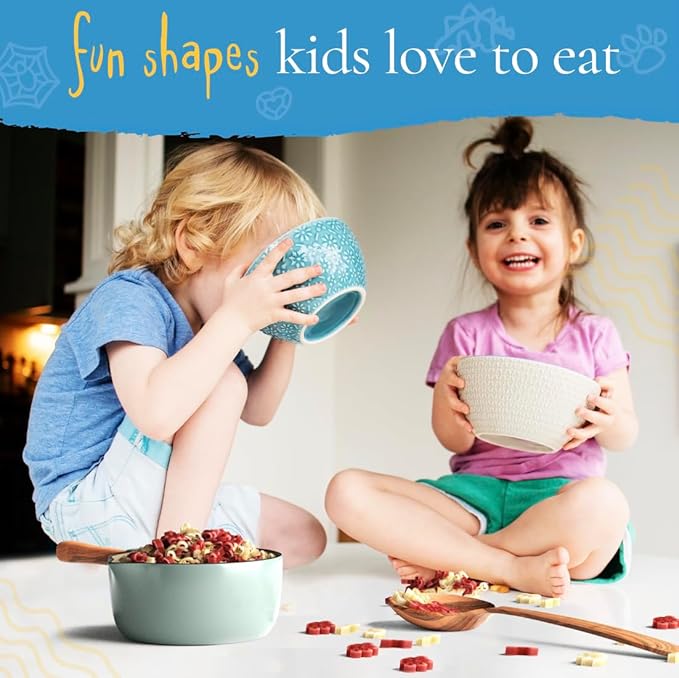Pastabilities Vegan Mac and Cheese for Kids (& adults) - Under the Sea - Fun Shapes Sea Creatures, Family Size – Serves 4, Certified non GMO Pasta and Cheese Mix, Made in the USA, (6 Pack, 9 Oz)