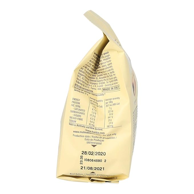 Mulino Bianco Cuoricini Cookies Pack of 10 (7.05 Ounce) Bag