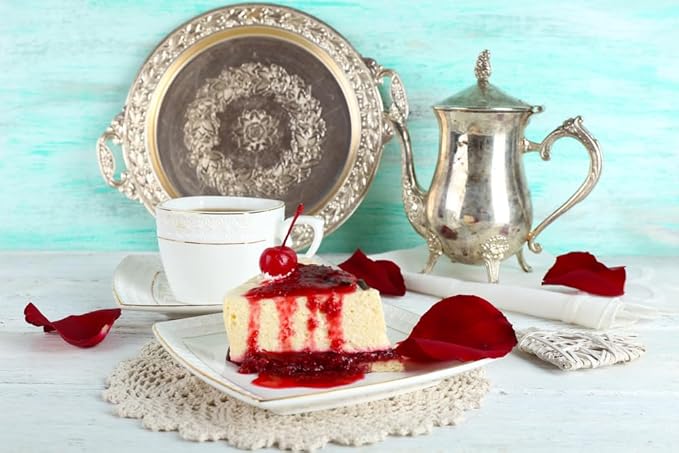 A Blend Above Heaven Sake Cheesecake Mix - No-Bake Dessert, All Natural, Vegan, Gluten Free, No MSG - Instant Dessert Mix, Fruit Dip, Bagel Topping, Frosting, Cheesecake Filling - Makes 16 Oz (Pack of 3)