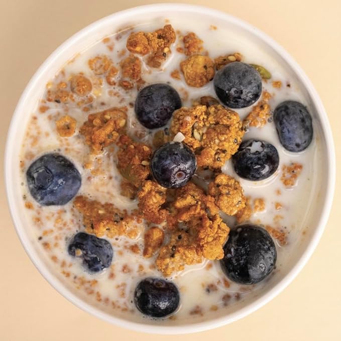 Julian Bakery® ProGranola® Cereal | Vanilla Cinnamon Cluster | 11g Protein | 2 Net Carbs | Gluten-Free | Grain-Free | 9oz (3 PACK)