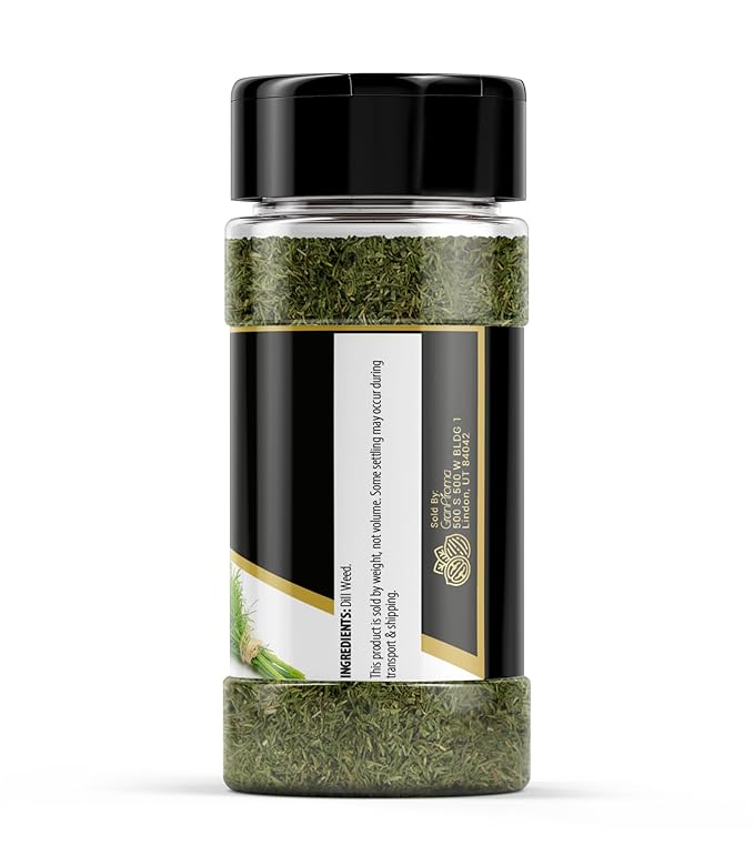 GranAroma Dill Weed, Garnish, Light Taste, Pickling & Brining (0.8 Ounce)