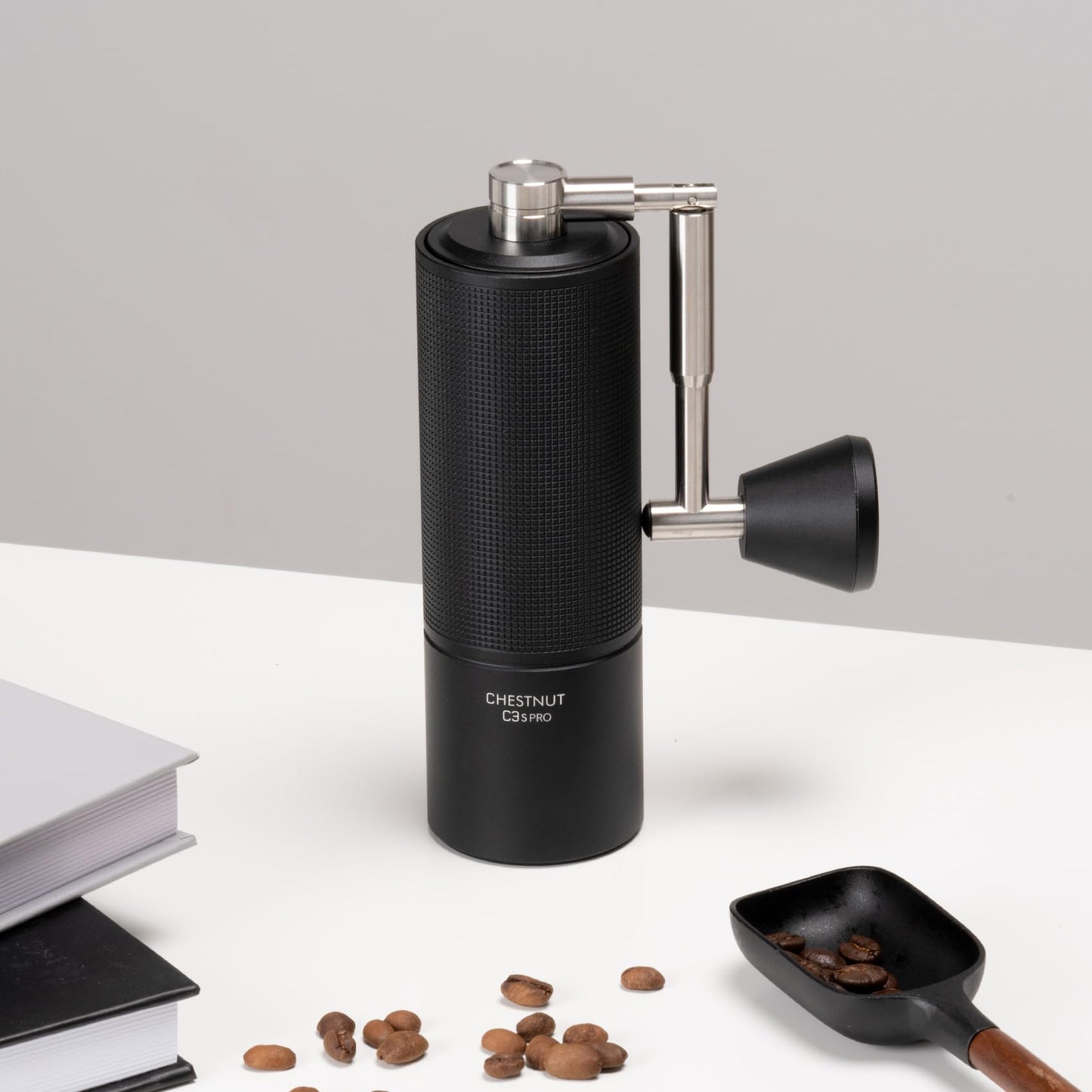 TIMEMORE Chestnut C3S Pro Manual Coffee Grinder, Stainless Steel S2C Conical Burr Coffee Grinder