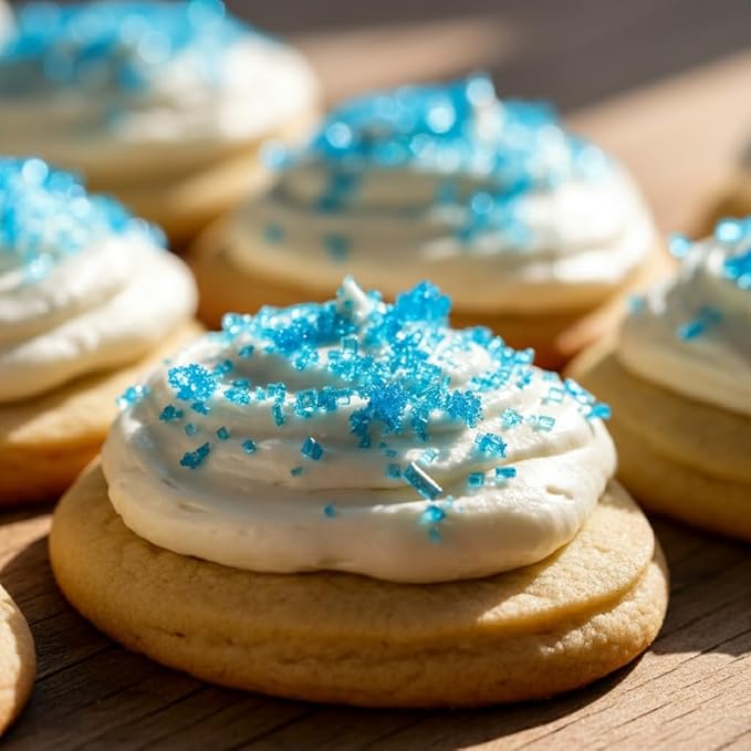 Bakerpan Sugar Sprinkles for Baking - 7 Ounce Royal Blue Decorating Sugar Crystals for Cookies, Cake Pops, Ice Cream (Made in USA)