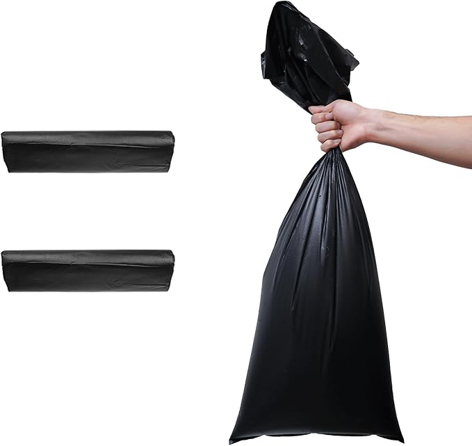 Garbage Bags for Espresso Knock Box 50Pcs,Trash Bags for 18L Floor Standing Grounds Bucket,Liners for Barista Coffee Shop Bar (B)