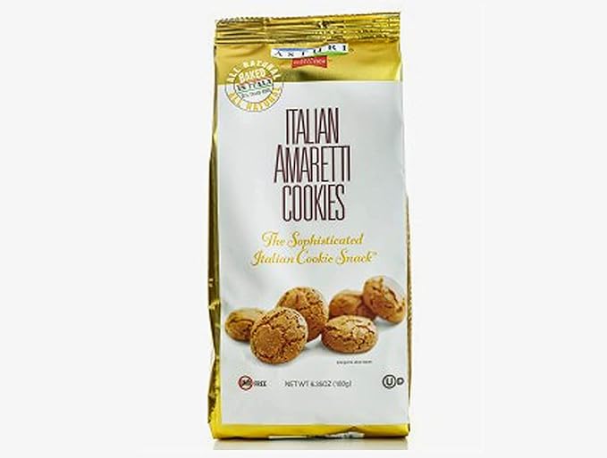 Italian Amaretti Cookies, 6.35oz (Pack of 3)