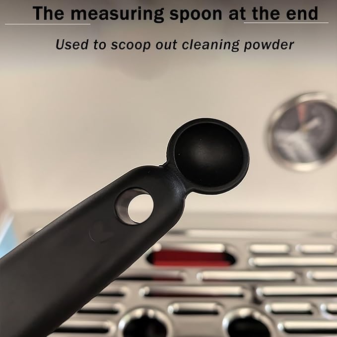 Espresso Cleaning Brush - Espresso Machine Group Head Cleaning Brush - Detachable 360ì§?Silicone Cleaning Bristle Tools for Coffee Machine 58mm Grouphead
