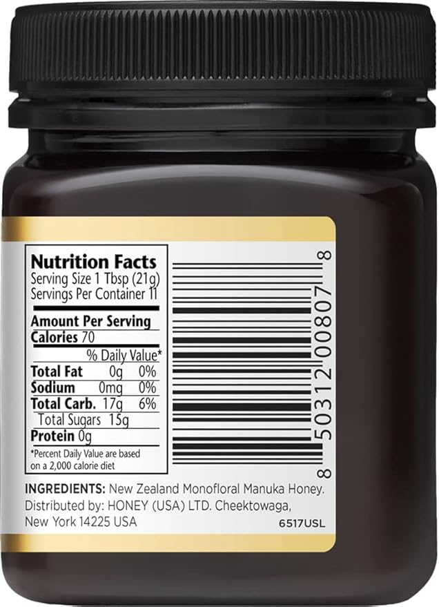 MANUKA DOCTOR - MGO 125+ (3 Pack) Manuka Honey Monofloral, 100% Pure New Zealand Honey. Certified. Guaranteed. RAW. Non-GMO (8.75 oz)