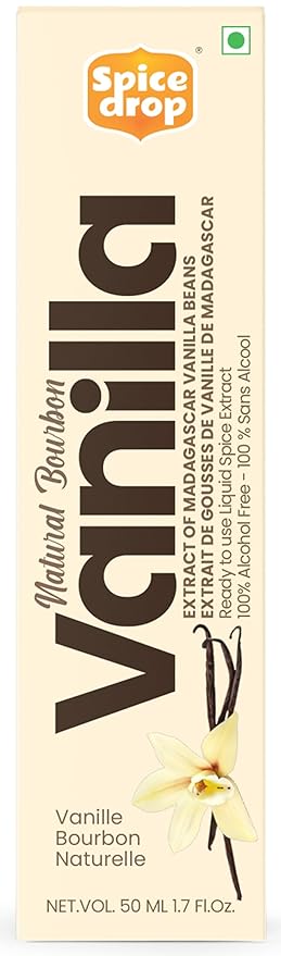 Pure Madagascar Vanilla Extract ??Alcohol-Free, 1.69 Oz ??100% Natural, Rich & Aromatic ??Perfect for Baking, Desserts, Milkshakes & Ice Cream ??Superior to Vanilla Essence