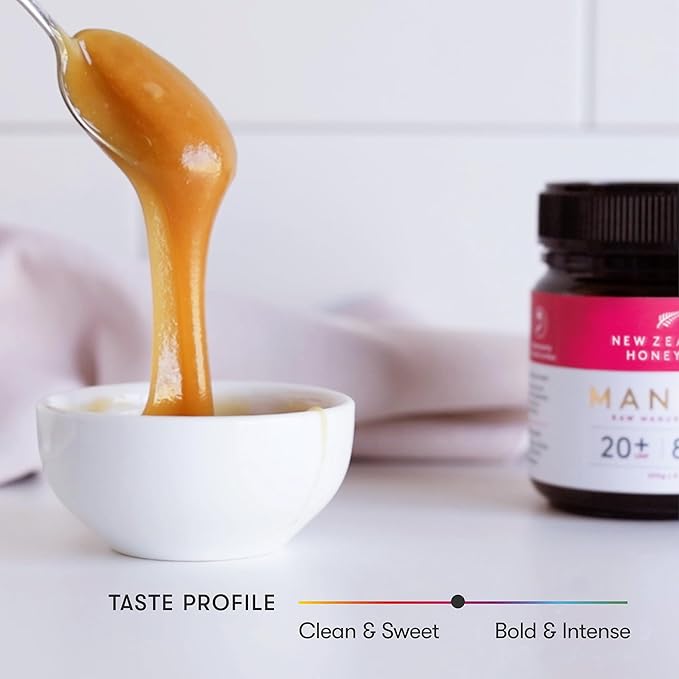 New Zealand Honey Co. Raw Manuka Honey UMF 20+ / MGO 829+ | UMF Certified Raw Honey | 8.8oz
